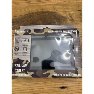 NEW - Essential Hunting Gear 7" 2K HD Touchscreen Trail Cam Tablet Black